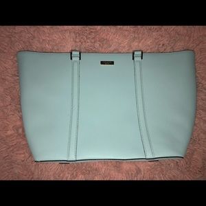 Kate spade blue tote bag purse